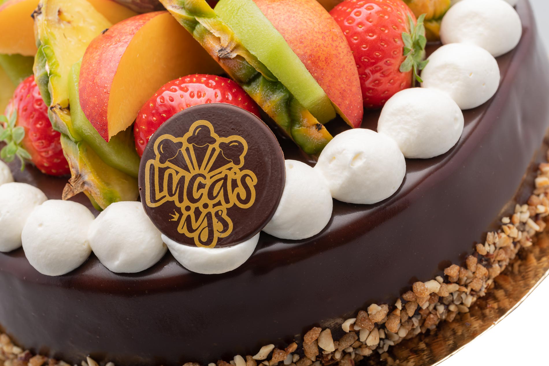 Biscuit ganache